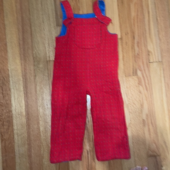 Just Ducky Vintage double sided overall 2T - Picture 2 of 4